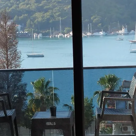 公寓式酒店 Duygu Spellbinding Sea Views 费特希耶