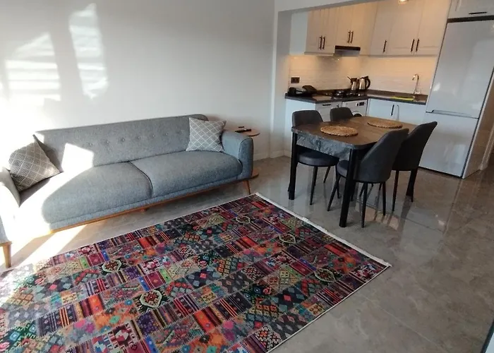 公寓式酒店 Duygu Spellbinding Sea Views 费特希耶